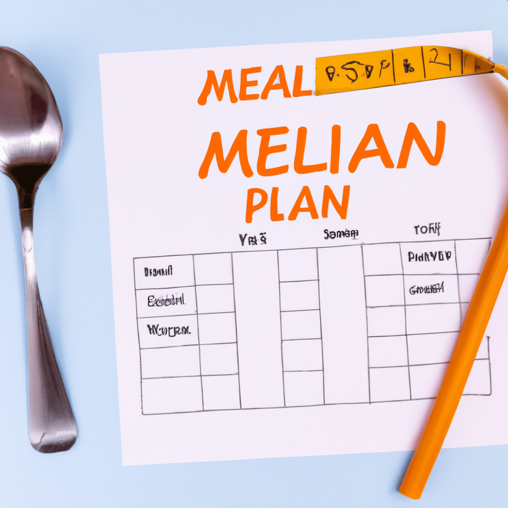 a healthy meal plan for weight loss
