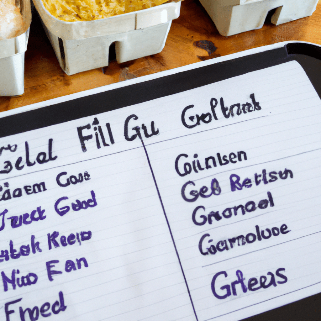 Easy Gluten-Free Weekly Meal Plan