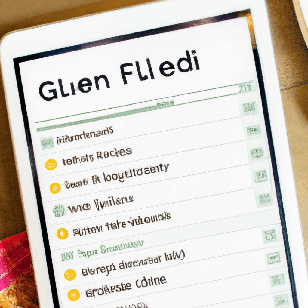 The Best Gluten Free Meal Planning App for Easy and Delicious Recipes