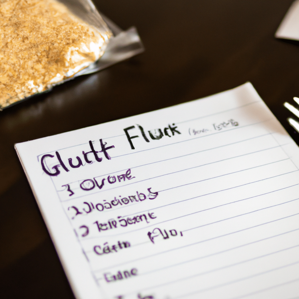 gluten free meal planning on a budget