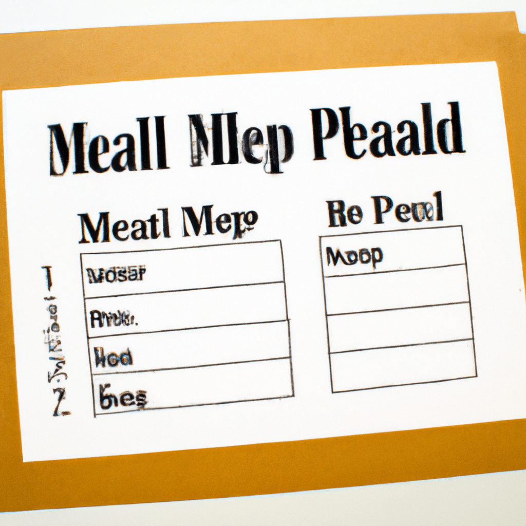 The Ultimate Guide to Creating a Healthy Meal Plan and Shopping List