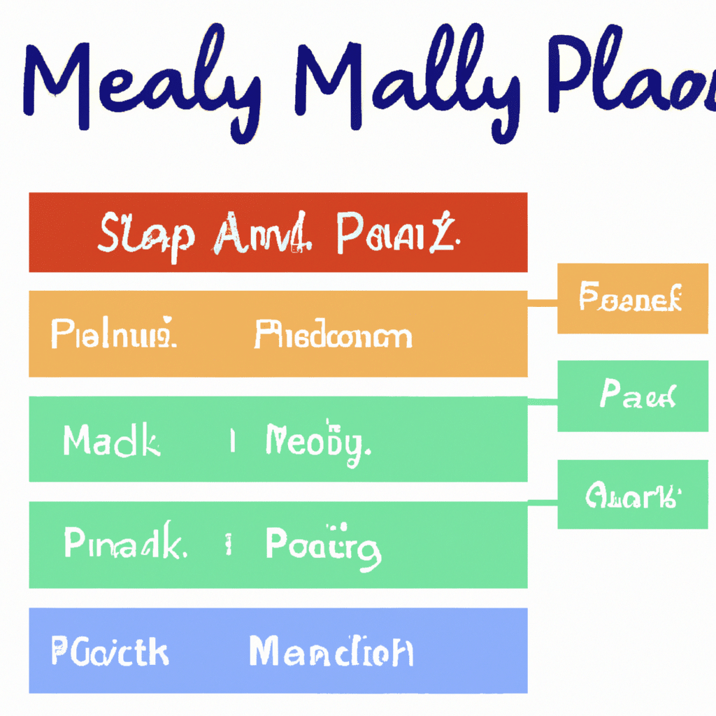 healthy meal plan chart
