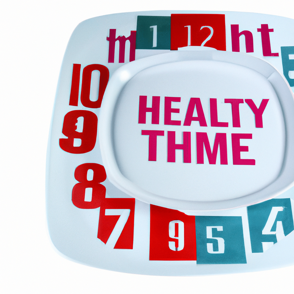 healthy meal timing